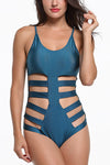 Maiô Bodycon com Recortes