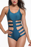 Maiô Bodycon com Recortes